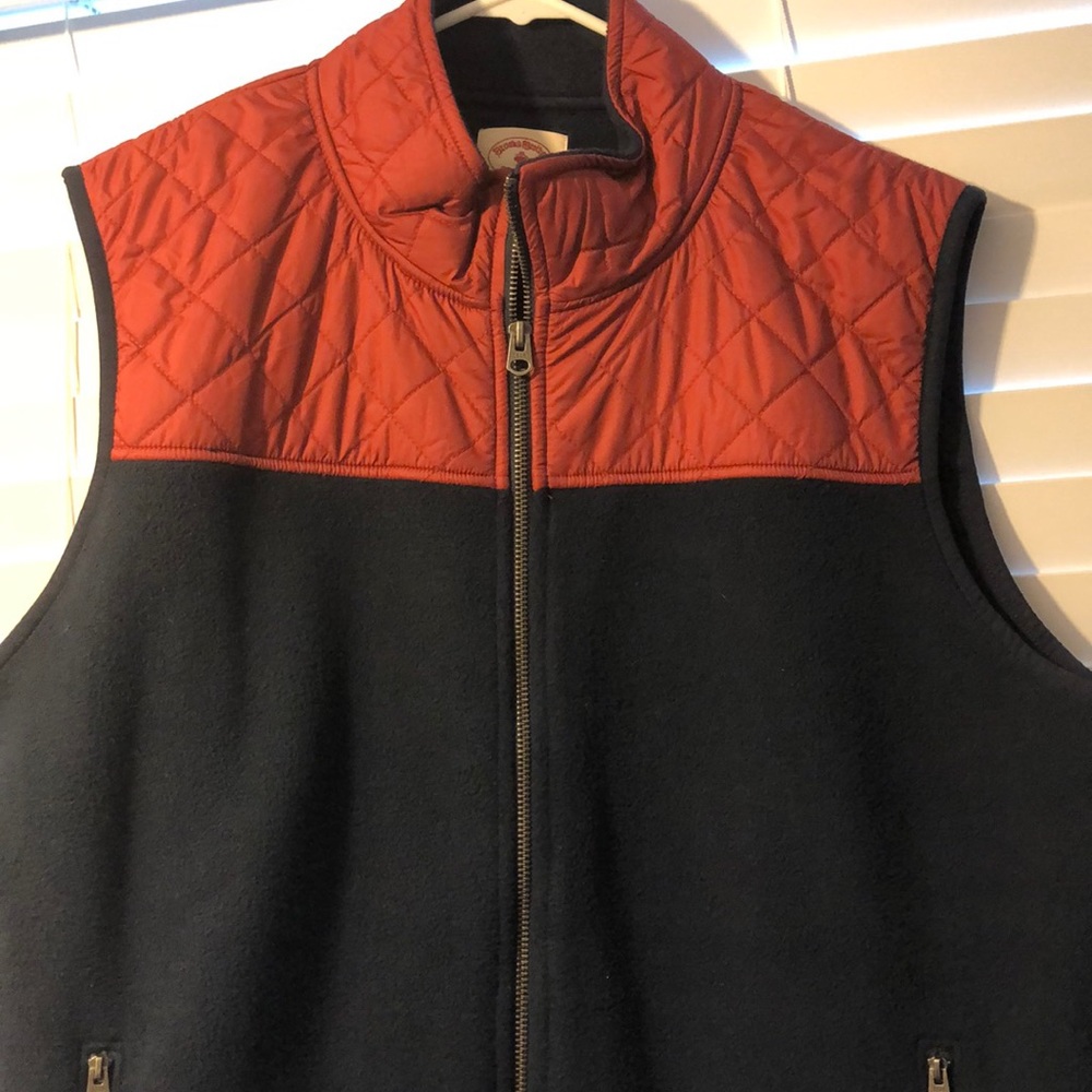 Brooks Brothers Red Fleece vest XL